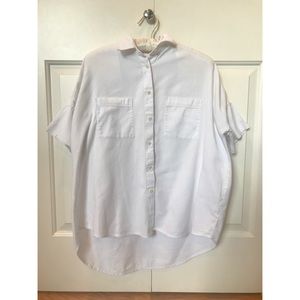 Thick White Cotton Madewell “Courier” Shirt